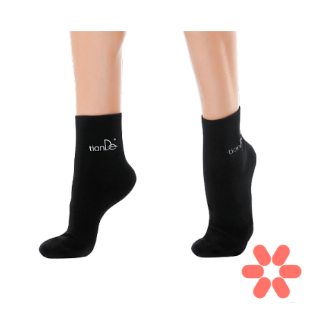 Bavlnené ponožky s bodovou turmalínovou vrstvou vel. 22 cm