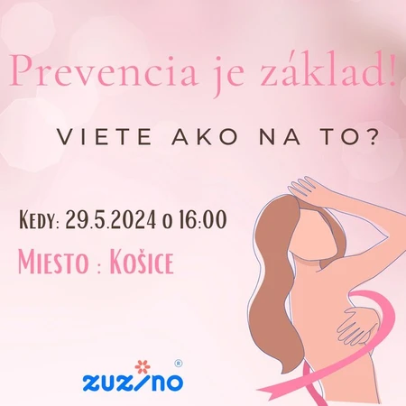 PREDNÁŠKA Prevencia a podpora ženského zdravia 29.5.2024 KOŠICE